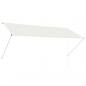 Preview: Einziehbare Markise 300×150 cm Creme