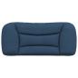 Preview: Kopfteil-Kissen Blau 80 cm Stoff