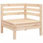 Preview: Garten-Ecksofa Massivholz Kiefer