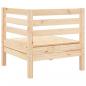 Preview: Garten-Ecksofa Massivholz Kiefer