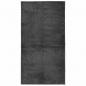 Preview: ARDEBO.de - Teppich IZA Kurzflor Skandi-Stil Anthrazit 80x150 cm