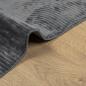 Preview: Teppich IZA Kurzflor Skandi-Stil Anthrazit 80x150 cm