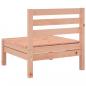 Preview: Gartensofas ohne Armlehnen 4 Stk. Massivholz Douglasie