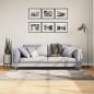 Preview: ARDEBO.de - Teppich Shaggy Hochflor Modern Beige und Anthrazit 120x170 cm