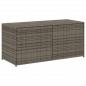 Preview: Gartentruhe Grau 283L Poly Rattan