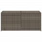 Preview: Gartentruhe Grau 283L Poly Rattan