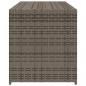Preview: Gartentruhe Grau 283L Poly Rattan