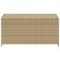 Preview: Gartentruhe Beige 190L Poly Rattan
