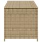 Preview: Gartentruhe Beige 190L Poly Rattan