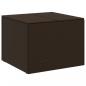Preview: Gartentruhe Braun 291L Poly Rattan