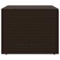 Preview: Gartentruhe Braun 291L Poly Rattan