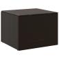 Preview: Gartentruhe Braun 291L Poly Rattan