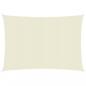 Preview: ARDEBO.de - Sonnensegel 160 g/m² Creme 2,5x3 m HDPE 