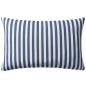 Preview: Gartenkissen 2 Stk. Streifenmuster 60 x 40 cm Marineblau
