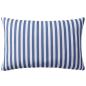 Preview: Gartenkissen 2 Stk. Streifenmuster 60 x 40 cm Marineblau
