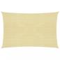 Preview: ARDEBO.de - Sonnensegel 160 g/m² Beige 5x8 m HDPE