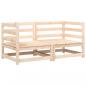 Preview: Garten-Ecksofas mit Kissen 2 Stk. Massivholz Kiefer