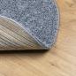 Preview: Teppich Shaggy Hochflor Modern Blau Ø 80 cm