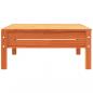 Preview: Gartensofa mit Kissen und Hocker 2-Sitzer