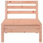 Preview: Gartensofas ohne Armlehnen 2 Stk. Massivholz Douglasie