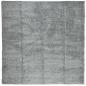 Preview: Teppich Shaggy Hochflor Modern Grün 200x200 cm