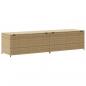 Preview: Gartentruhe Beige 469L Poly Rattan