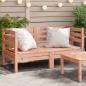 Preview: ARDEBO.de - Garten-Ecksofas 2 Stk. Massivholz Douglasie