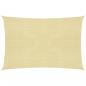 Preview: ARDEBO.de - Sonnensegel 160 g/m² Beige 5x6 m HDPE