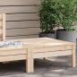 Preview: ARDEBO.de - Gartenhocker Massivholz Kiefer