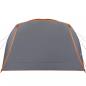Preview: Campingzelt mit Vorzelt 4 Personen Orange Wasserdicht