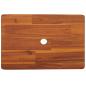 Preview: Tritthocker 38x26x22 cm Massivholz Akazie