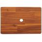 Preview: Tritthocker 38x26x22 cm Massivholz Akazie