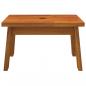 Preview: Tritthocker 38x26x22 cm Massivholz Akazie