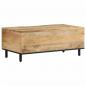 Preview: Couchtisch 100x54x40 cm Massivholz Mango