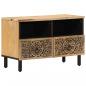 Preview: TV-Schrank 70x33x46 cm Massivholz Mango