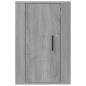 Preview: TV-Wandschrank Grau Sonoma 40x34,5x60 cm