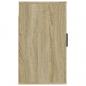 Preview: TV-Wandschränke 2 Stk. Sonoma-Eiche 40x34,5x60 cm