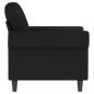 Preview: Sessel Schwarz 60 cm Samt