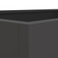 Preview: Pflanzkübel Schwarz 62x30x29 cm Kaltgewalzter Stahl