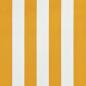 Preview: Einziehbare Markise 150×150 cm Gelb und Weiß