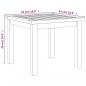 Preview: 3-tlg. Bistro-Set Grau Poly Rattan und Akazienholz