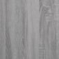 Preview: Couchtisch Grau Sonoma 80x50x40 cm Holzwerkstoff und Eisen