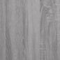 Preview: Couchtisch Grau Sonoma 102x50x40 cm Holzwerkstoff und Eisen
