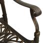 Preview: 3-tlg. Bistro-Set Aluminiumguss Bronzen