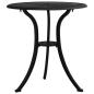 Preview: 3-tlg. Bistro-Set Aluminiumguss Schwarz
