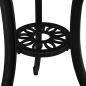 Preview: 3-tlg. Bistro-Set Aluminiumguss Schwarz