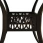 Preview: 5-tlg. Bistro-Set Aluminiumguss Bronzen
