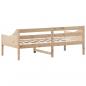 Preview: Tagesbett 75x190 cm Massivholz Kiefer