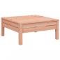 Preview: Gartensofa mit Kissen und Fußhocker Massivholz Douglasie