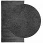 Preview: Teppich Shaggy Hochflor Modern Anthrazit 60x110 cm